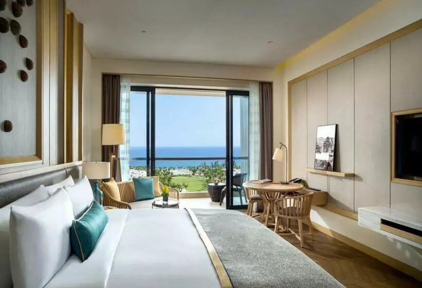 キングサイズベッドのデラックスルーム, Sofitel Sanya Leeman Resort