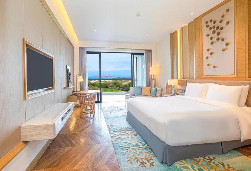 带大床的豪华间, Sofitel Sanya Leeman Resort
