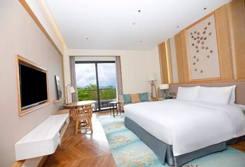 キングサイズベッドのデラックスルーム, Sofitel Sanya Leeman Resort