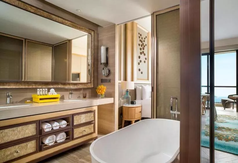 キングサイズベッドのデラックスルーム, Sofitel Sanya Leeman Resort