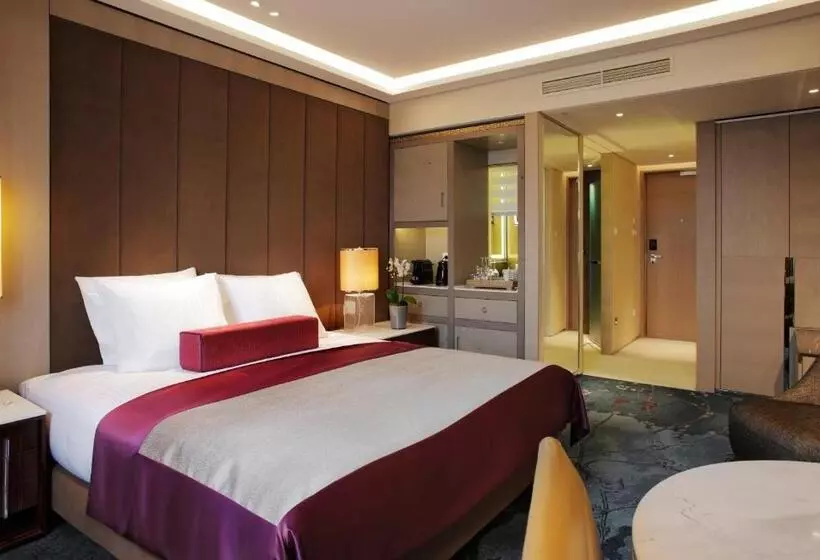 キングサイズベッドのスタンダードルーム, Tangla Hotel Brussels
