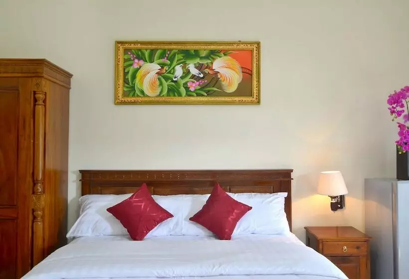 クイーンサイズベッドのスタンダードルーム, Kiki Residence Bali