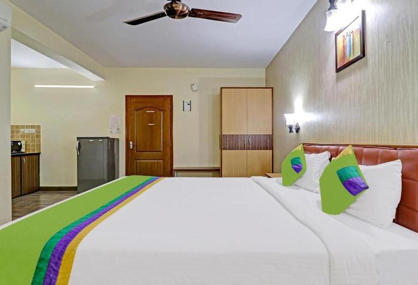 豪华房间, Treebo Akshaya Mayflower Vijaya Bank Layout