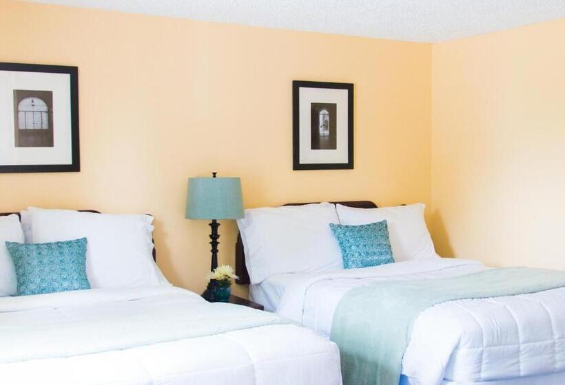 غرفه قياسيه سريرين مزدوجين, Clarence Inn Extended Stay
