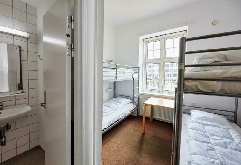غرفة قياسية رباعية, Danhostel Odense City