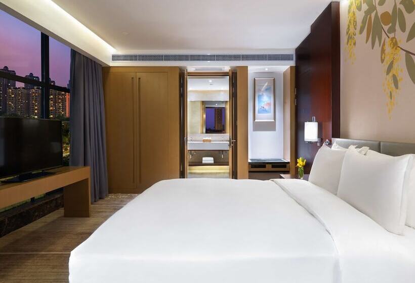 キングサイズベッドのスイートルーム, Hilton Garden Inn Foshan