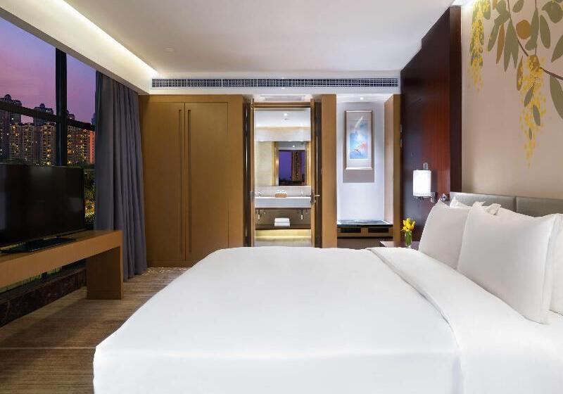 キングサイズベッドのスイートルーム, Hilton Garden Inn Foshan