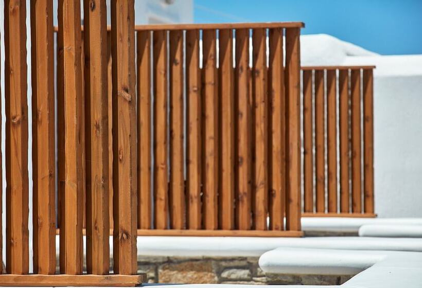 סוויטת ג'וניור נוף לים, Mykonos Waves Beach House & Suites