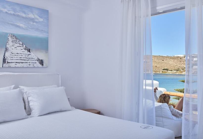 בית, חדר שינה 1, Mykonos Waves Beach House & Suites