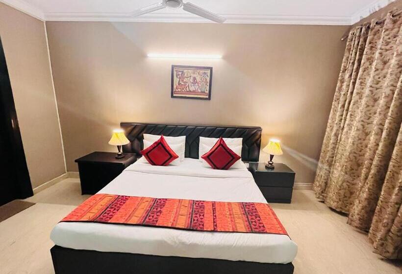 غرفة ديلوكس, Abode Residency Safdarjung Enclave Near U S Embassy Delhi