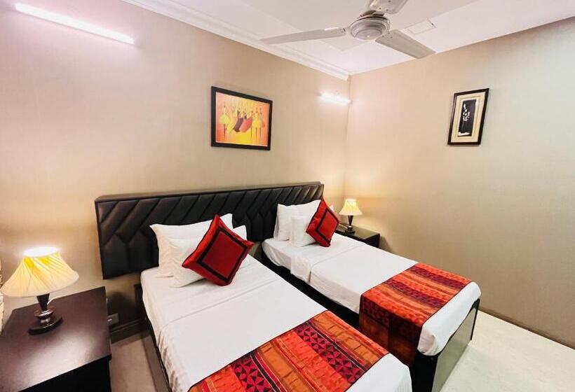 غرفة ديلوكس, Abode Residency Safdarjung Enclave Near U S Embassy Delhi