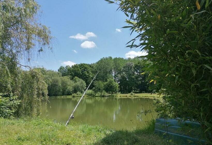 家庭间, Cabane Familiale Tout Confort Avec Jardin, Animaux, Piscine Chauffée Et étangs à Saint Thomas De Cou