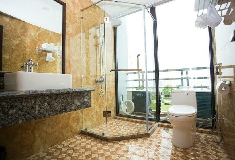 اتاق لوکس با چشم‌انداز دریا, Moc Tra Hotel Tuan Chau Hạ Long