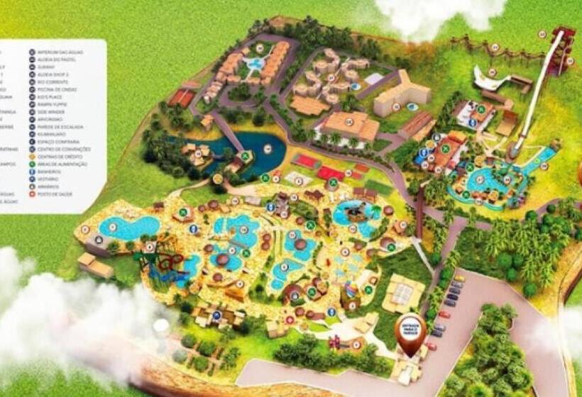 低层单卧公寓, Flat Inteiro   Aldeia Das águas