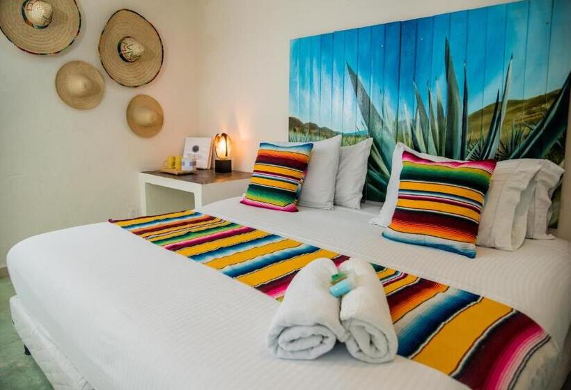 Quarto Deluxe Cama King, Hidalgo Boutique Rooms