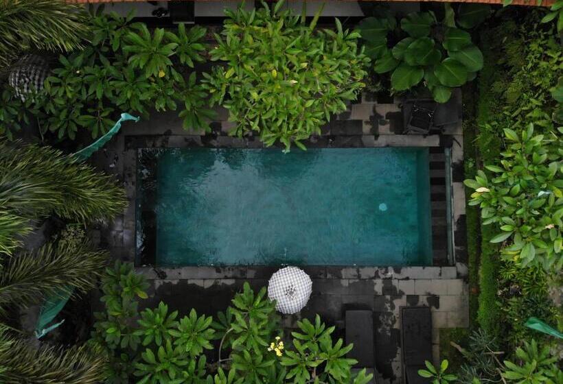 غرفة قياسية مطلّة علي حمام السباحة, Jiwa S House