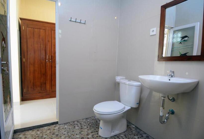 غرفة قياسية مطلّة علي حمام السباحة, Jiwa S House