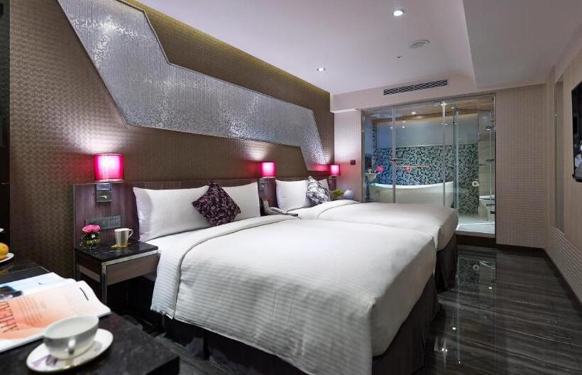 اتاق استاندارد چهار تخته, Beauty Hotels Taipei   Hotel Bfun