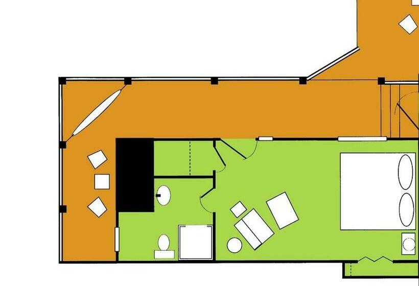 豪华房间, Fire Mountain Resort