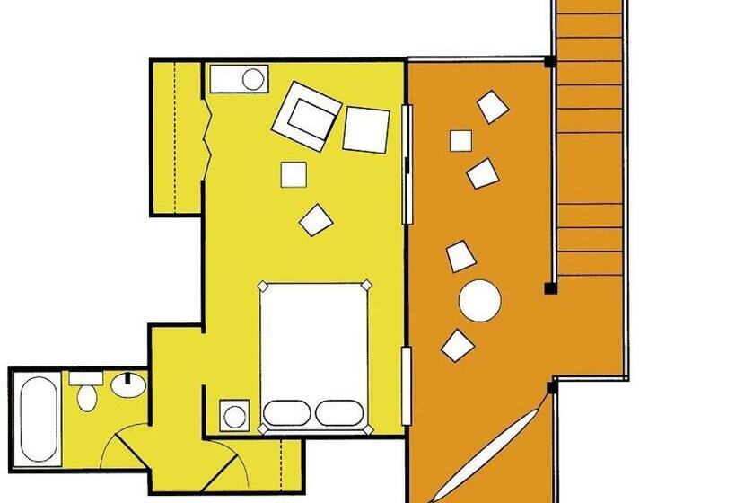 高级大房间, Fire Mountain Resort