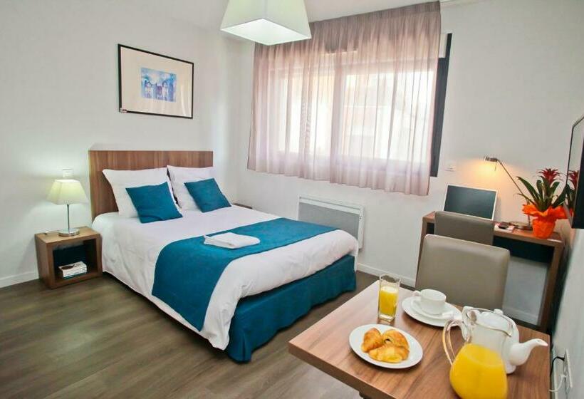 Студия Стандарт, Odalys City Tours Le Jardin Des Lettres