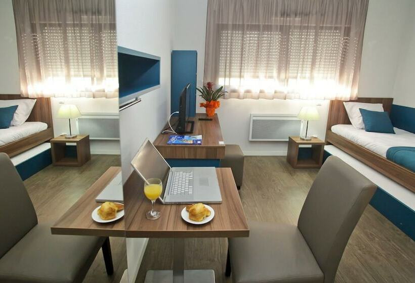 Студия Стандарт, Odalys City Tours Le Jardin Des Lettres