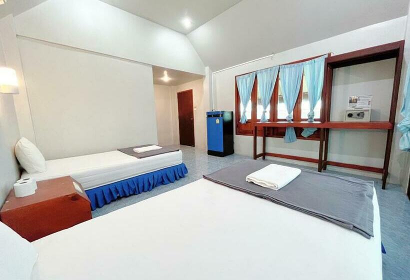 标准房带园景, Paradise Bungalows