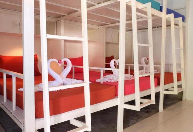 共用房间的床, Paradise Bungalows