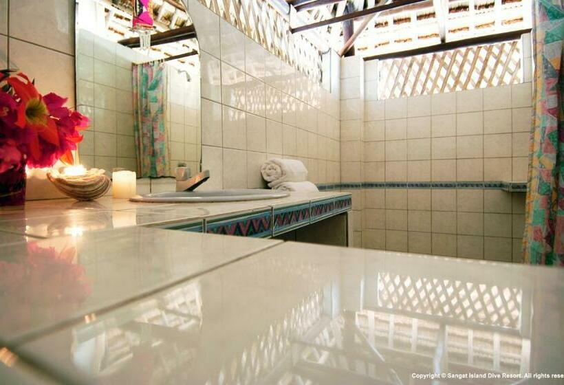 Standardzimmer mit Meerblick, Sangat Island Dive Resort