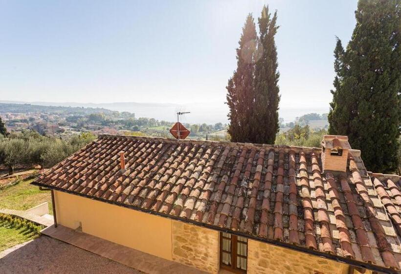 דירה בת חדר שינה 1 עם מרפסת, Antico Casale Tiravento