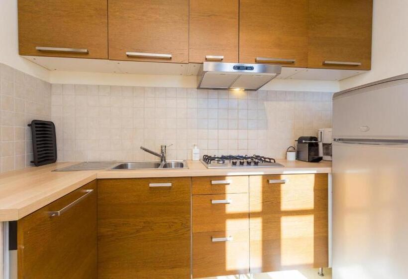 דירה בת חדר שינה 1 עם מרפסת, Antico Casale Tiravento