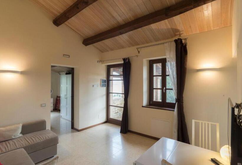 דירה בת חדר שינה 1 עם מרפסת, Antico Casale Tiravento