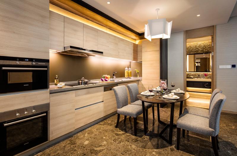 Апартаменты Deluxe 2 Спальни, Ascott Central Wuxi