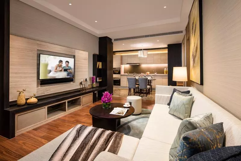 آپارتمان لوکس 2 خوابه, Ascott Central Wuxi
