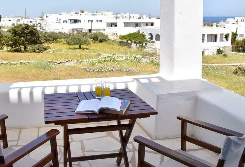 شقة غرفة واحدة مطلة على البحر, Captain Apartments Paros