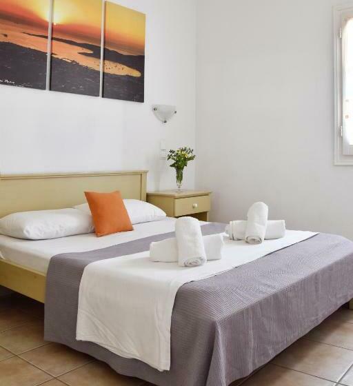 شقة غرفة واحدة مطلة على البحر, Captain Apartments Paros