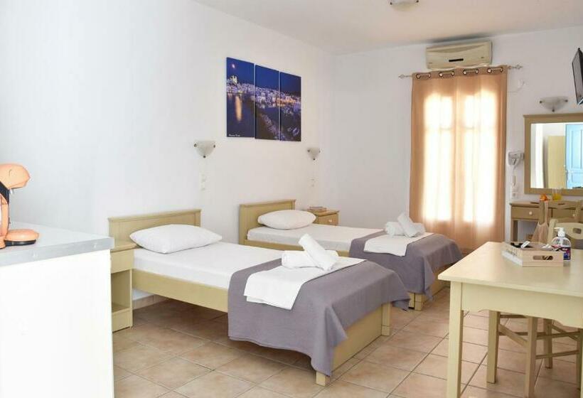 Escritório Estandar Vista Mar, Captain Apartments Paros