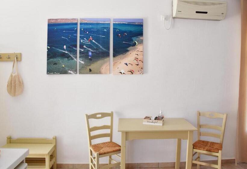 إستوديو قياسى مطل على البحر, Captain Apartments Paros
