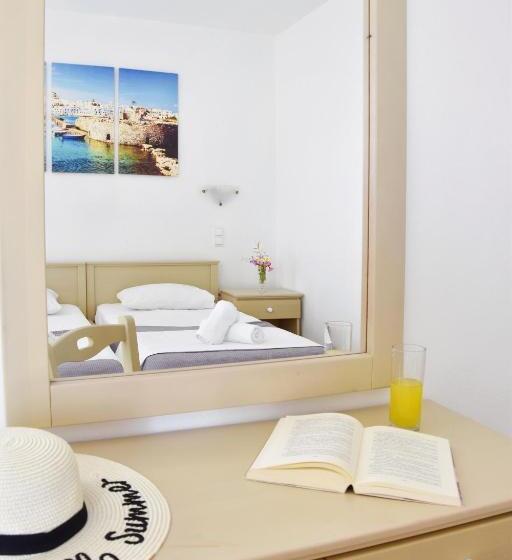복층 룸, Captain Apartments Paros
