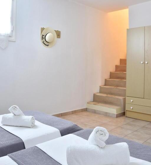 غرفة دوبلكس, Captain Apartments Paros