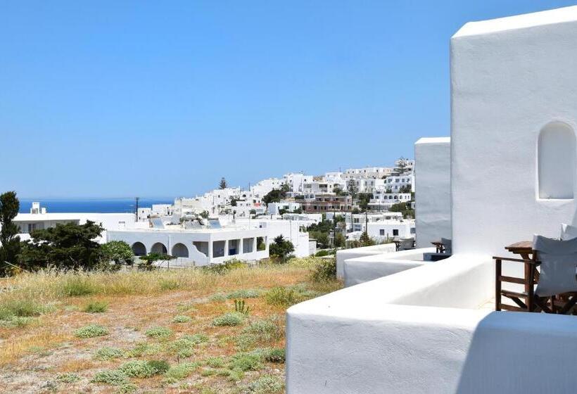 Quarto Dúplex, Captain Apartments Paros