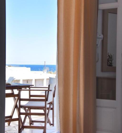 스탠다드 스튜디오 바다 전망, Captain Apartments Paros