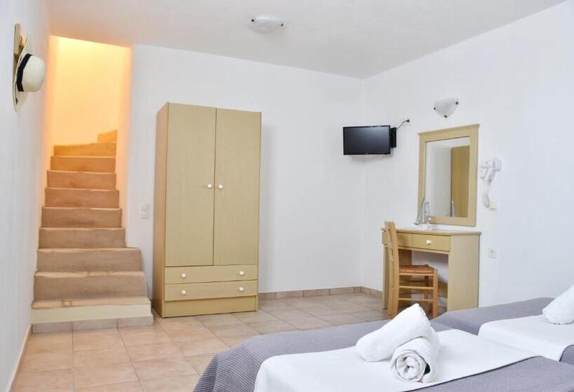 غرفة دوبلكس, Captain Apartments Paros