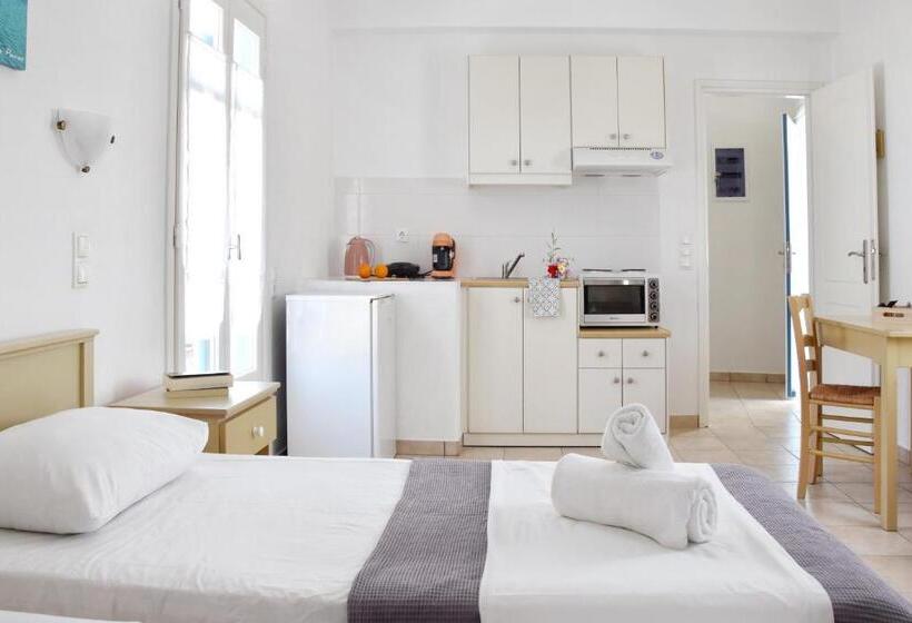 복층 룸, Captain Apartments Paros