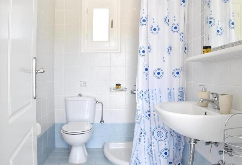 Quarto Dúplex, Captain Apartments Paros