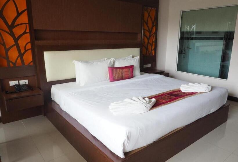 חדר דלוקס נוף בריכה, Chivatara Resort Bang Tao Beach Phuket   Sha