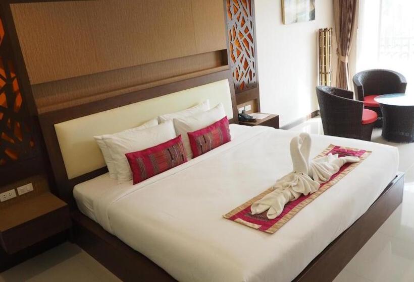 חדר דלוקס נוף בריכה, Chivatara Resort Bang Tao Beach Phuket   Sha