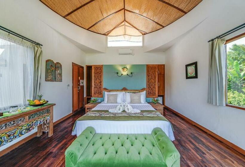 فيلا ديلوكس غرفة نوم, De Moksha Eco Friendly Boutique Resort