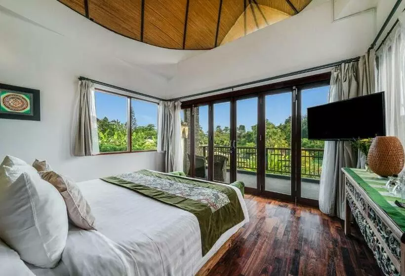 Deluxe-villa 1 Makuuhuone, De Moksha Eco Friendly Boutique Resort