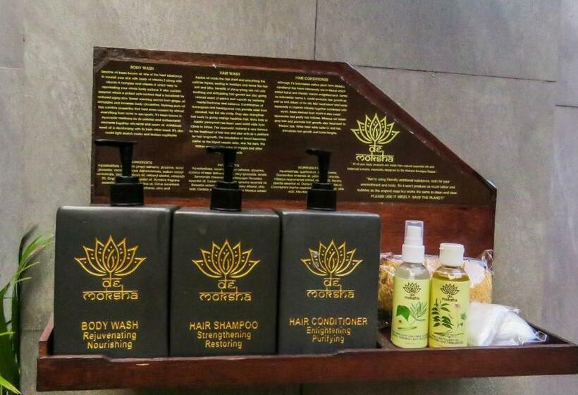 וילה דלוקס חדר שינה 1, De Moksha Eco Friendly Boutique Resort